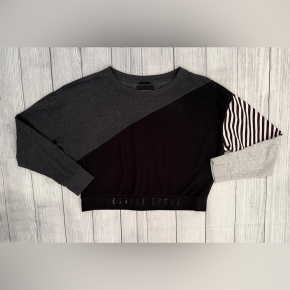 Victoria's Secret Sport Colorblock Crewneck Sweatshirt/size XL - Picture 7 of 10